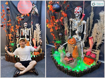 Tham khảo ý tưởng trang trí Halloween mới nhất 2024 qua những concept thực hiện bởi Tâm Nguyễn Decor