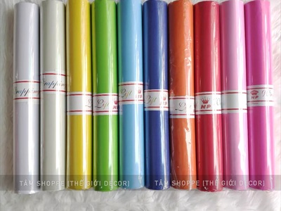 Cuộn giấy lụa mỏng gói hoa gói quà làm handmade [bản 50cm dài 14m] CUONGIAY-01