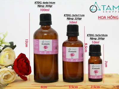 Tinh dầu hoa hồng (Rose) SCENTASTIC