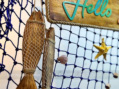 Hello Summer - Decor cổng khung sắt đơn giản chào hè [2026 - Tâm Nguyễn Decor] CC-BIEN-2602