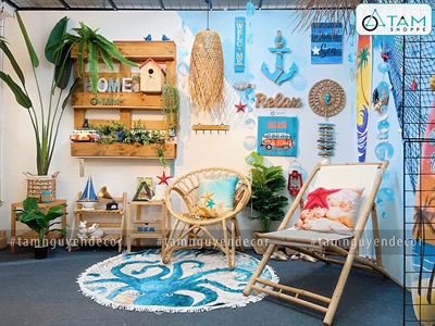 Concept Decor Biển × Tropical – Góc Chill Mùa Hè Đầy Cảm Hứng [2024 - Tâm Nguyễn Decor] CC-BIEN-2401
