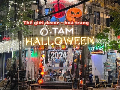 Tâm Shoppe - Shop bán đồ trang trí Halloween 2024 đa dạng, đầy đủ nhất tại Tp.Hồ Chí Minh