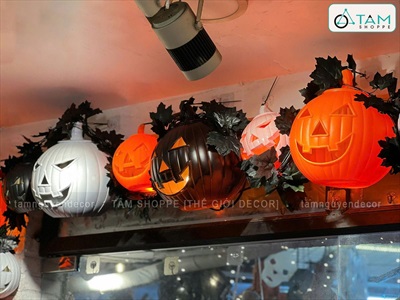 Cổng chào bí ngô Halloween ấn tượng [2024 - Tâm Nguyễn Decor] CC-HLW-2402