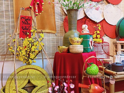 Backdrop Tết chủ đề 