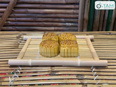 Mô hình bánh Trung thu giả trang trí như thật [Đặc ruột - tỷ lệ 1:1] BANHGIA-01