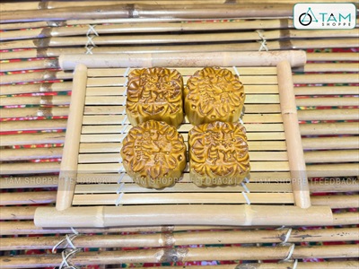 Mô hình bánh Trung thu giả trang trí như thật [Đặc ruột - tỷ lệ 1:1] BANHGIA-01