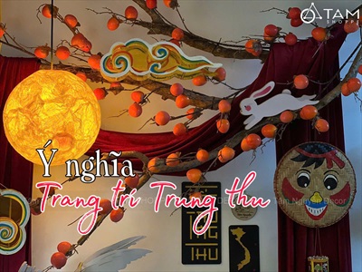 Ý nghĩa của hoạt động decor trang trí Trung thu hàng năm