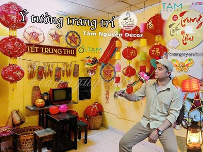Tham khảo ý tưởng trang trí trung thu qua những concept thực hiện bởi Tâm Nguyễn Decor