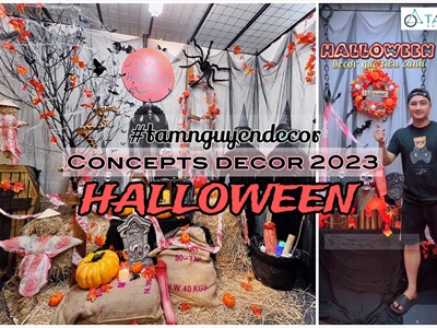 Top những Concepts trang trí Halloween 2023 ấn tượng do Tâm Nguyễn Decor thực hiện