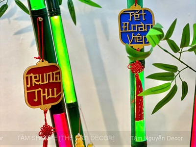 Bụi tre Trung thu đèn Led - Một góc nhà sáng rực, gọi cả tuổi thơ về [2026 - Tâm Nguyễn Decor] CC-TRUNGTHU-2602