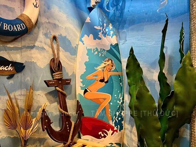 Concept Decor “Beach Time” - Mang Cả Đại Dương Về Nhà [2026 - Tâm Nguyễn Decor] CC-BIEN-2605