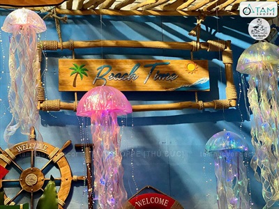 Concept Decor “Beach Time” - Mang Cả Đại Dương Về Nhà [2026 - Tâm Nguyễn Decor] CC-BIEN-2605