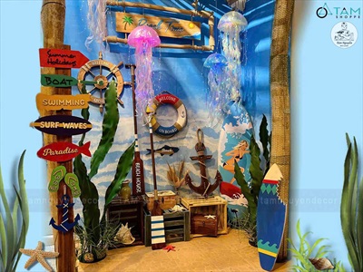 Concept Decor “Beach Time” - Mang Cả Đại Dương Về Nhà [2026 - Tâm Nguyễn Decor] CC-BIEN-2605