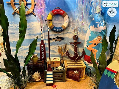 Concept Decor “Beach Time” - Mang Cả Đại Dương Về Nhà [2026 - Tâm Nguyễn Decor] CC-BIEN-2605