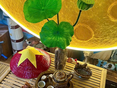 Concept decor Trung thu “Thưởng Trà Bên Trăng” [2026 - Tâm Nguyễn Decor] CC-TRUNGTHU-2601