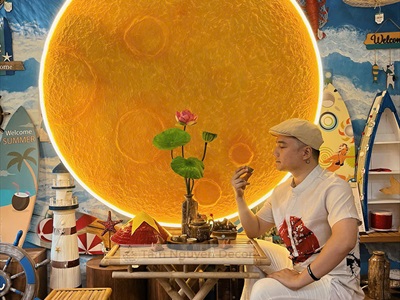Concept decor Trung thu “Thưởng Trà Bên Trăng” [2026 - Tâm Nguyễn Decor] CC-TRUNGTHU-2601