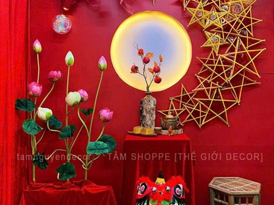 Concept decor Trung thu 