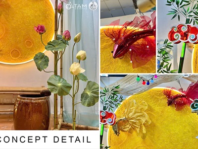 Concept decor Trung thu 