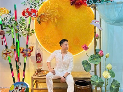 Concept decor Trung thu "Vọng Nguyệt" - Ngắm trăng mùa đoàn viên - [2026 - Tâm Nguyễn Decor] CC-TRUNGTHU-2603