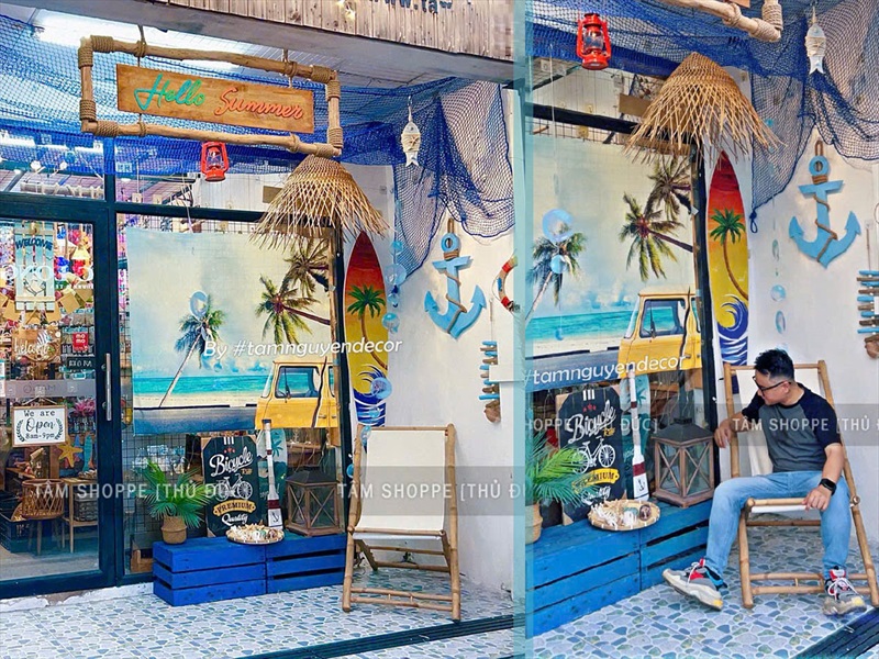 Concept Góc Ghế Bãi Biển Thư Giãn “Hello Summer” [2024 - Tâm Nguyễn Decor] CC-BIEN-2402