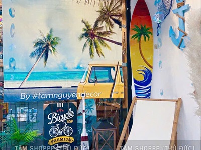 Concept Góc Ghế Bãi Biển Thư Giãn “Hello Summer” [2024 - Tâm Nguyễn Decor] CC-BIEN-2402