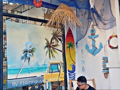 Concept Góc Ghế Bãi Biển Thư Giãn “Hello Summer” [2024 - Tâm Nguyễn Decor] CC-BIEN-2402