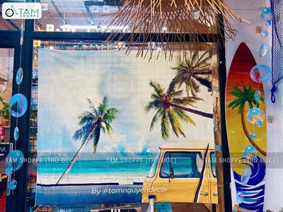 Concept Góc Ghế Bãi Biển Thư Giãn “Hello Summer” [2024 - Tâm Nguyễn Decor] CC-BIEN-2402