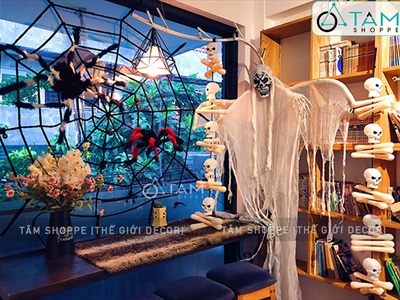 Siêu hút khách với 04 phong cách trang trí Halloween cho quán cafe