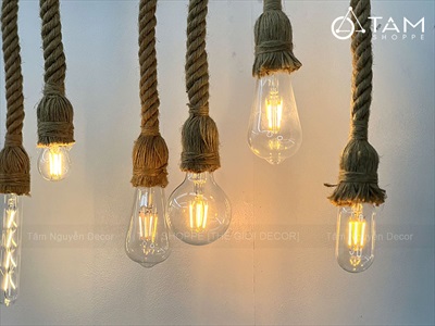 Bóng đèn sợi Led kiểu Edison decor [Vàng ấm - Nhiều kiểu] BONGDEN-04