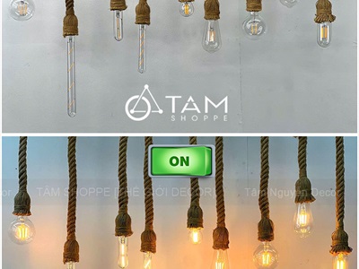 Bóng đèn sợi Led kiểu Edison decor [Vàng ấm - Nhiều kiểu] BONGDEN-04