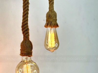 Bóng đèn sợi tóc Edison decor Vintage [Vàng ấm - Nhiều kiểu] BONGDEN-03