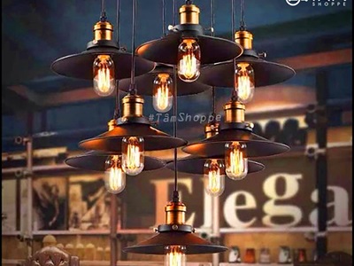 Bóng đèn sợi tóc Edison decor Vintage [Vàng ấm - Nhiều kiểu] BONGDEN-03