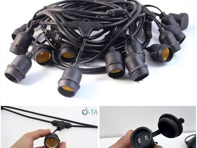 Dây đèn kín nước dùng ngoài trời [Đui đèn E27 - Loại 1] DAYDEN-06