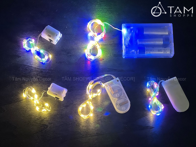 Dây đèn led đom đóm decor [Sáng đẹp - Nhiều loại] DAYDEN-17