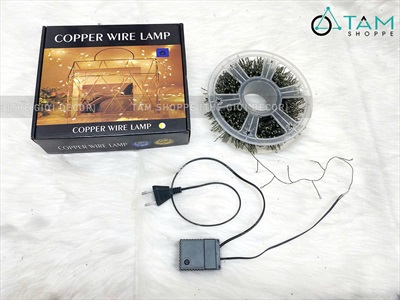 Dây đèn led đom đóm nhánh rễ cây siêu nhiều Led [Dây xanh - Led dày] DAYDEN-04