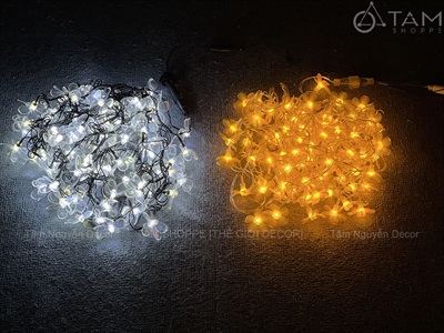 Dây đèn led hoa mai hoa đào phát sáng [Nhiều kiểu - Điện] DAYDEN-24