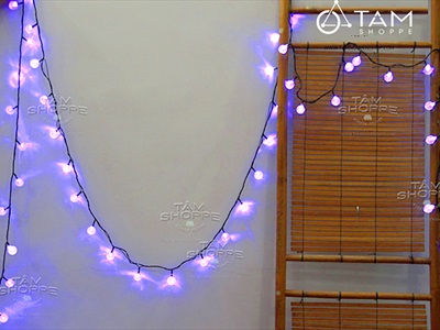 Dây đèn led trái bi bọt nước bi nhỏ 2.5cm [Nhiều màu/ Dài 4-10m] DAYDEN-09