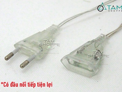 Dây đèn led tuần lộc kim loại trắng [4m 20Led - Điện] DAYDEN-22