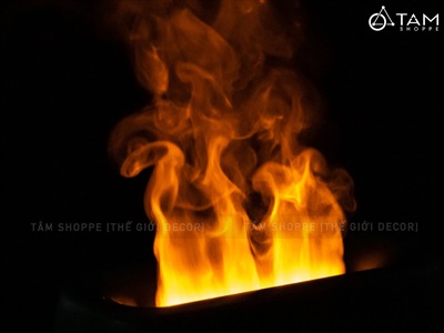 Máy khuếch tán tinh dầu ngọn lửa đơn giản [Cáp USB -Tặng tinh dầu] MKTTD-31