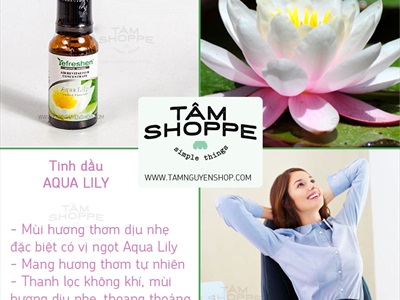 Tinh dầu hoa Aqua Lily Refreshen 20ml