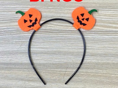 Cài tóc Halloween phụ kiện nỉ đơn giản [Dễ thương - Nhiều kiểu] CAITOC-HLW-01