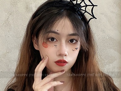 Cài tóc Halloween phụ kiện nỉ đơn giản [Dễ thương - Nhiều kiểu] CAITOC-HLW-01