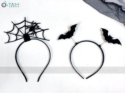 Cài tóc Halloween phụ kiện nỉ đơn giản [Dễ thương - Nhiều kiểu] CAITOC-HLW-01