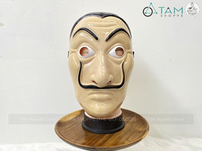 Mặt nạ Salvador Dali - Băng cướp Phi vụ triệu đô [Nhựa/ Dây ràng] MATNA-144