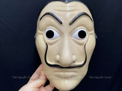 Mặt nạ Salvador Dali - Băng cướp Phi vụ triệu đô [Nhựa/ Dây ràng] MATNA-144
