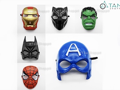 Mặt nạ siêu anh hùng nhựa cho bé [Nhiều kiểu - Led/ không led] MATNA-125