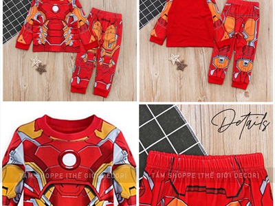Bộ đồ hóa trang siêu anh hùng đồ bộ (quần + áo) BOHOATRANG-04