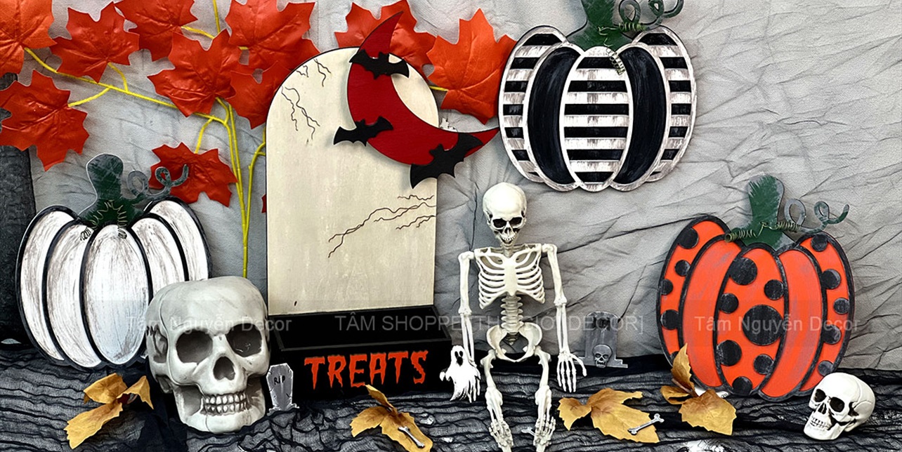 CONCEPT DECOR HALLOWEEN THỰC HIỆN BỞI TÂM NGUYỄN DECOR