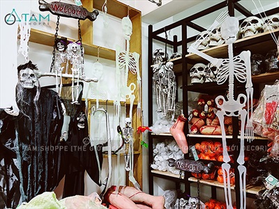 Mô hình bộ xương người dạ quang phát sáng [Nhiều cỡ - Xếp gọn] XUONGNGUOI-03