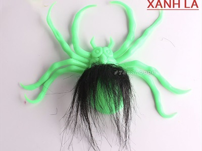 Mô hình con nhện Monster 3 màu [ĐK 20cm - Hít kính] TCV-NHEN-08